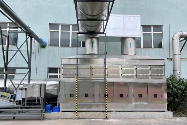 寧波海天集團春曉結構件車(chē)間噴漆廢氣處理工程